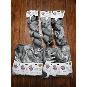 Lion Brand Wool Ease Hand Dyed Yarn Smores 623 Medium Weight Acrylic Wool Blend